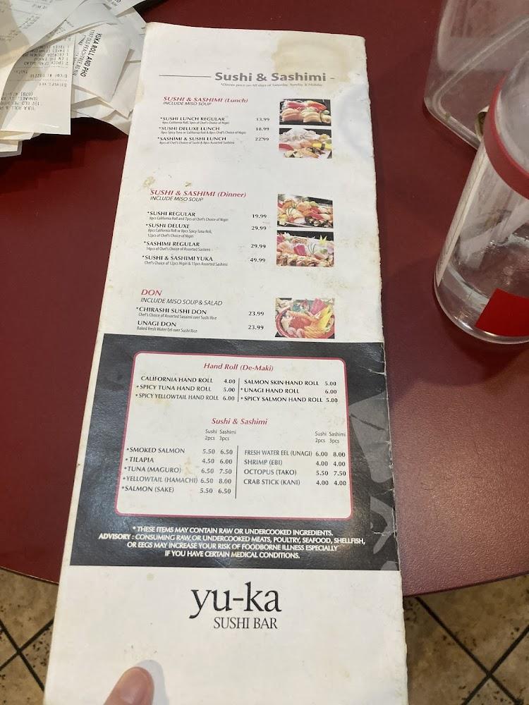 Sushi Yuka: Roll & Pho Menu image 3